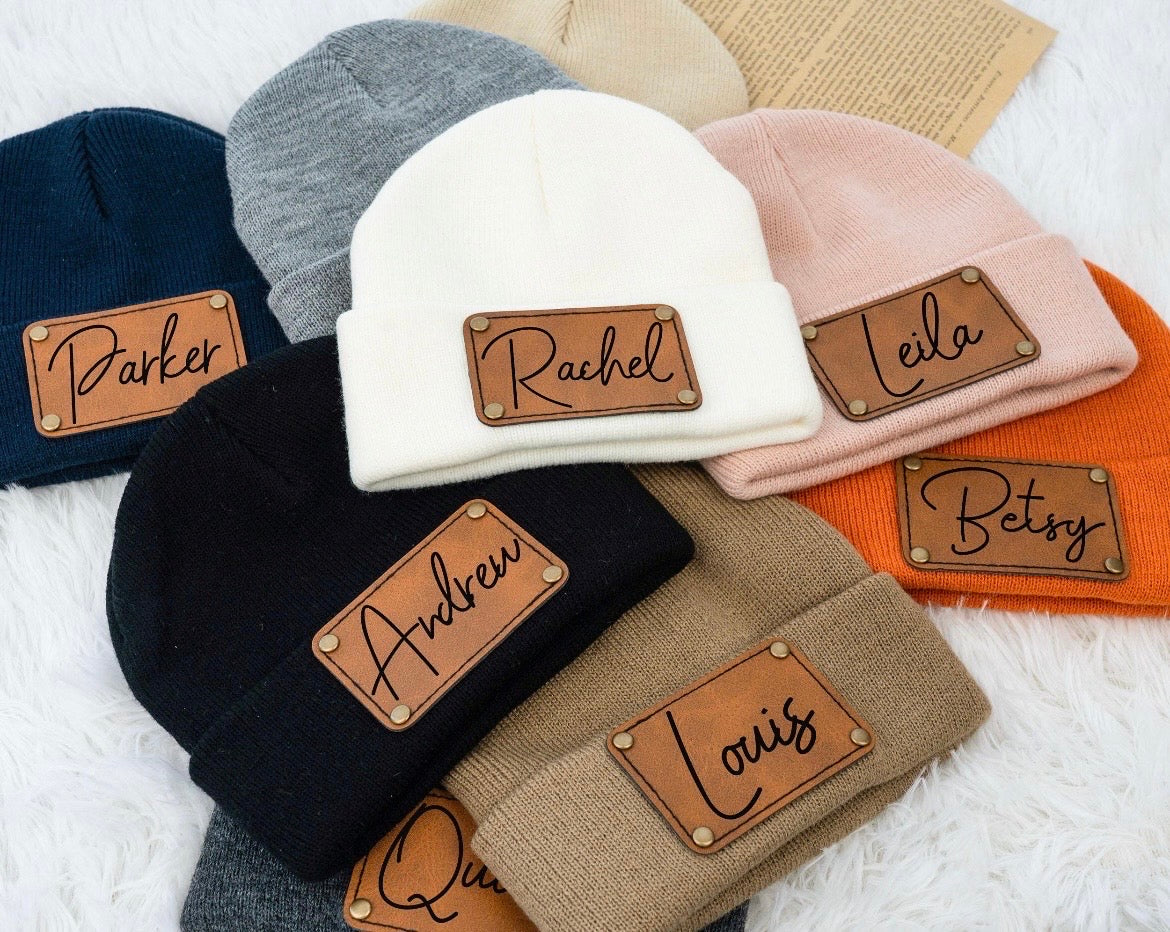 Engraved Beanies