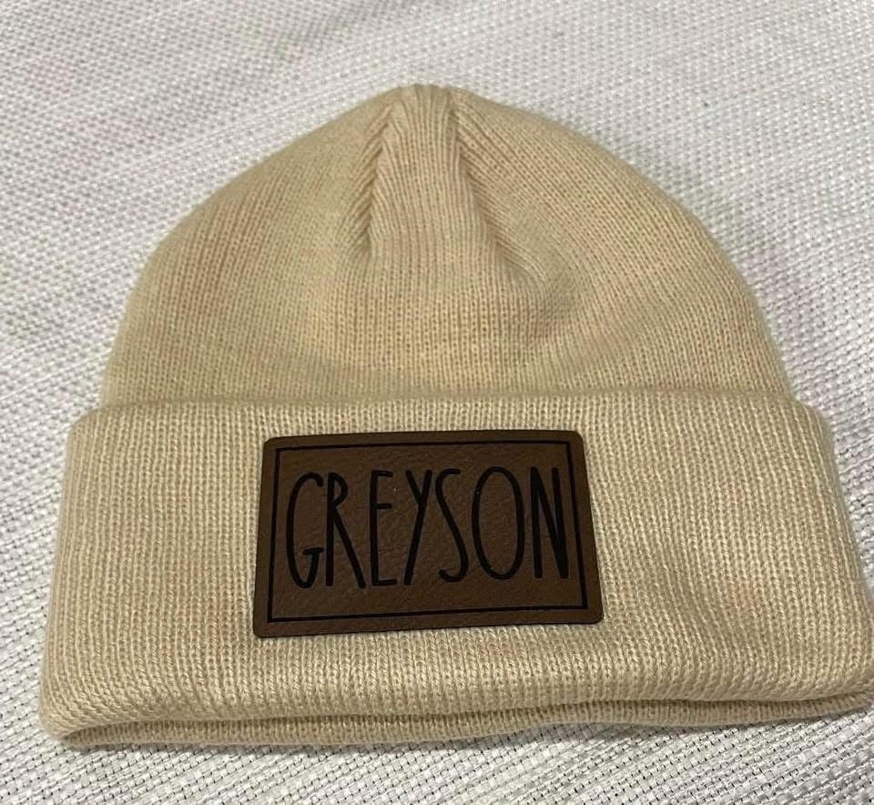 Engraved Beanies